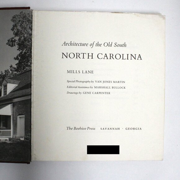 Architecture of the Old South North Carolina - Picture 6 of 15